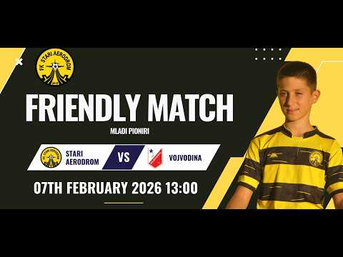 Mlađi pioniri 2012 - FK Stari Aerodrom vs FK Vojvodina (prijateljska)