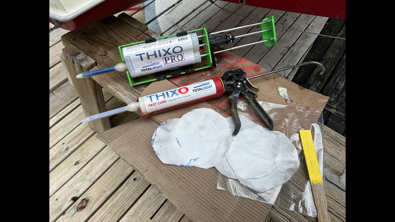 Alcort Catfish SMEDLEY Fiberglass Repair