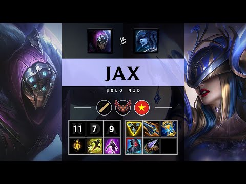 Jax Mid vs Lissandra - VN Grandmaster Patch 25.20