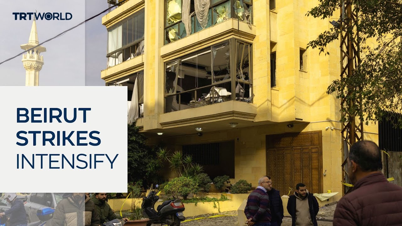 Beirut hit by fatal Israeli strikes as conflict deepens