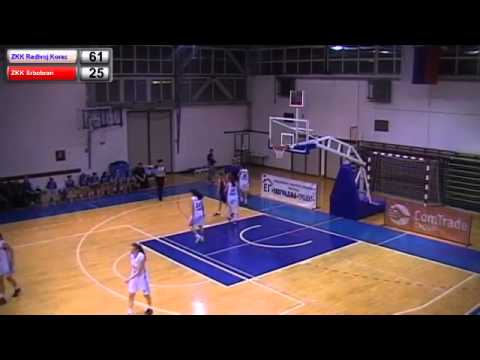 Radivoj Korać - Srbobran 101:52 9. kolo Prve lige Srbije 2014-15