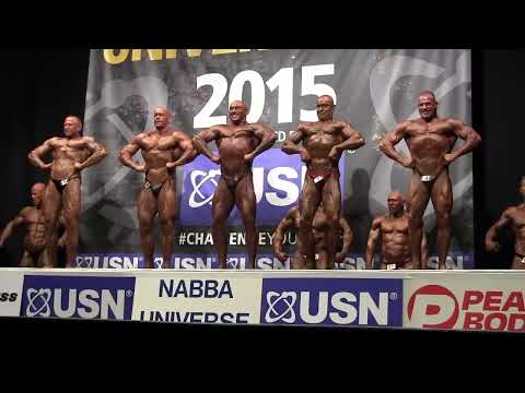 NABBA Universe 2015 - Masters Over 50 - Comparison 2