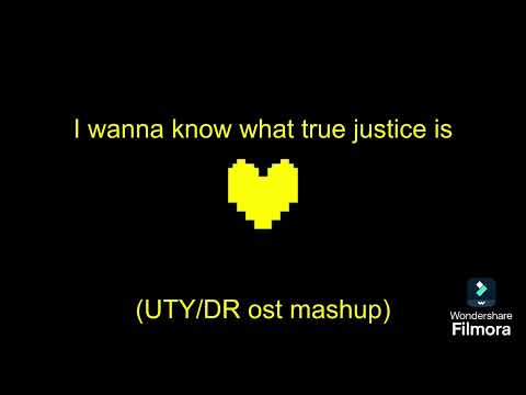 I wanna know what true justice is - UTY/DR ost piano mashup (read description)