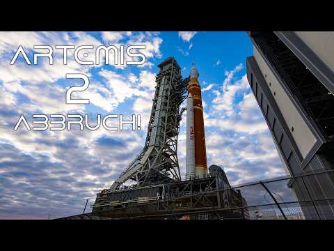 Abbruch der Artemis-2-Generalprobe! Was ist passiert & Was ist das "Wet Dress Rehearsal"?