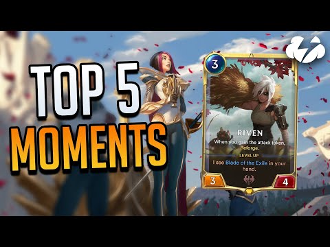 TOP 5 Moments From LOR's FIRST TOURNAMENT! Monuments of Power Seasonal | Tempo Strategy