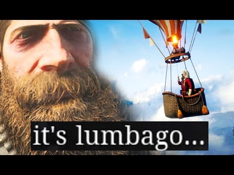 Red Dead Redemption 2 except I have lumbago Video