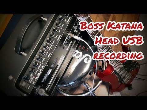 Boss Katana Head v1 USB recording