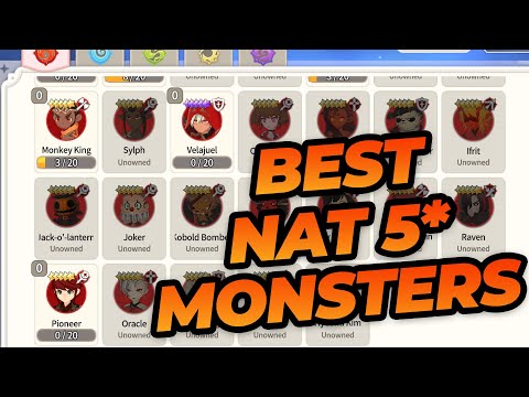 STRONGEST 5 STAR MONSTERS TIER LIST !! WHO BUILD OR NOT !! Summoners war: Chronicles !!