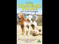 Original VHS Opening And Closing To Homeward Bound 2 Lost In San Francisco UK VHS Tape
