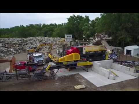 TCI Portable Screening & Crushing Plant