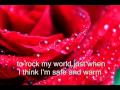 flower in the rain by Jaci Velasquez 