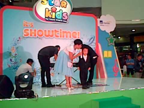 Ryu Lawden 5 years old, the 1st winner AXA Starkids audition (category 3-6thn)
