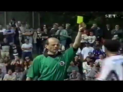 Sławomir Wojciechowski gol FC Wil - Aarau 2-3 Nationalliga A 16.05.1999