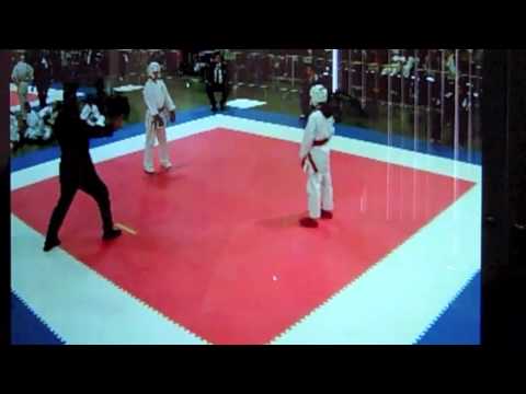 Me fighting in The National Karate champions 2012