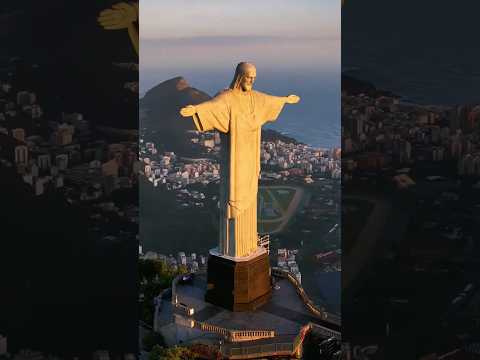 Christ the Redeemer | Best Places In Rio de Janeiro Brazil | Beautiful Places in Brazil | #shorts