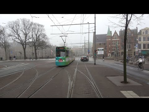 HTM BN GTL8 3111 Rijswijkse Schouwburg | tramhalte Den Haag, Kneuterdijk | 2021