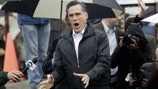 Mitt Romney Has Used Garbage Bag as Rain Coat