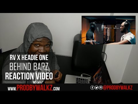 RV x Headie One - Behind Barz [Produced By @SimpzBeatz] | Link Up TV Reaction
