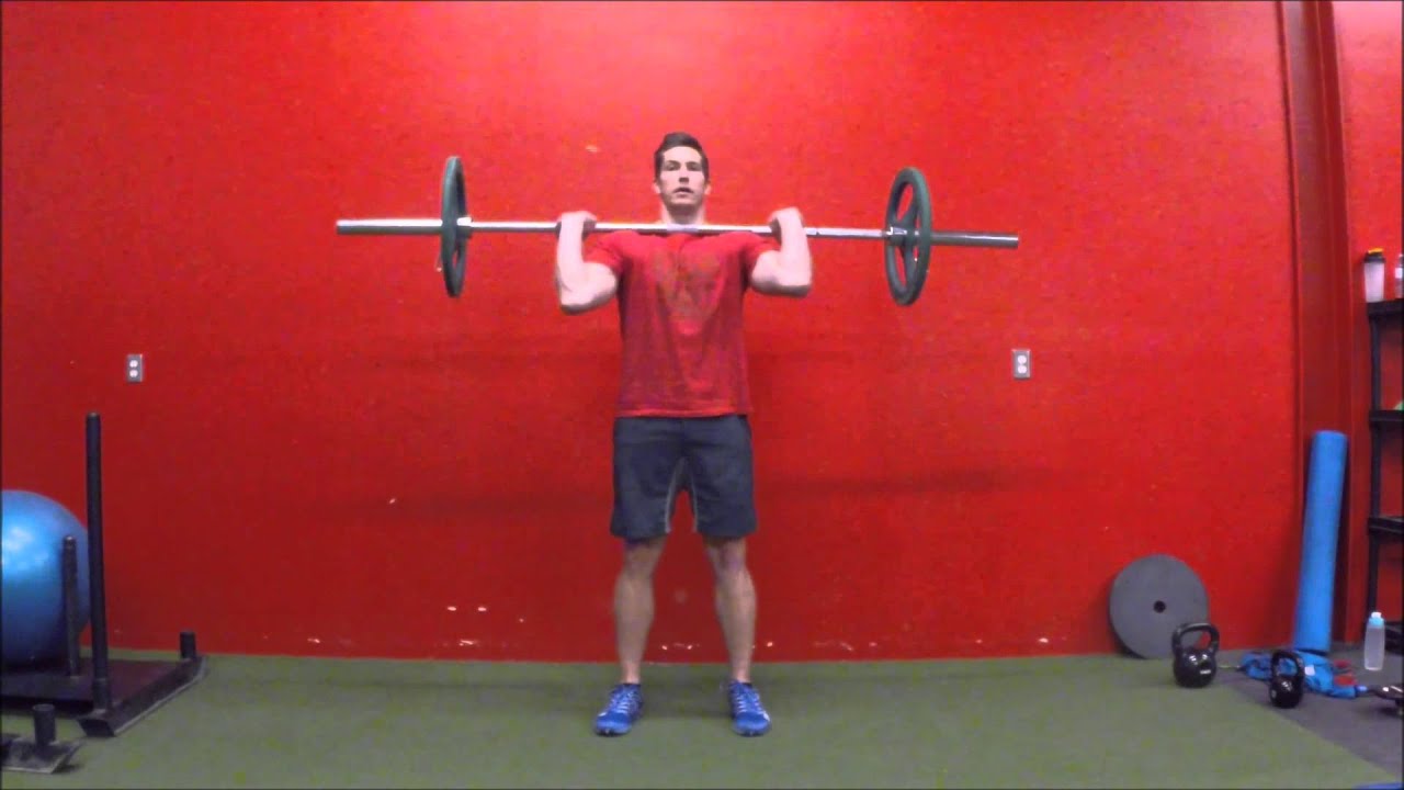 Standing Strict Overhead Press