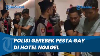 Bikin Resah Warga! Detik-detik Polisi Gerebek Pesta Gay di Hotel Surabaya, Total 34 Orang Diringkus