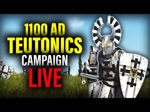 TEUTONIC ORDER OF MEDIEVAL 1100 AD LIVE! - Total War Live Mod Gameplay