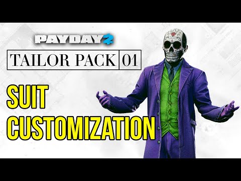[Payday 2] All Suit Customization Video