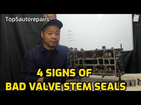 4 SIGNS OF BAD VALVE STEM SEALS (EXPLANATION AND EXAMPLES)
