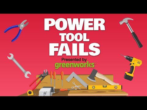 令人捧腹的電動工具失敗 (Hilarious Power Tool Fails)