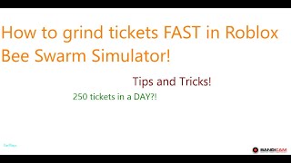 Descargar Mp3 De How To Get Tickets Fast In Bee Swarm Simulator - how to get tickets fast in bee swarm simulator 250 tickets in a day