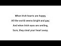 When Irish Eyes Are Smiling with Lyrics (Bing Crosby: When Irish Eyes Are Smiling 1952)