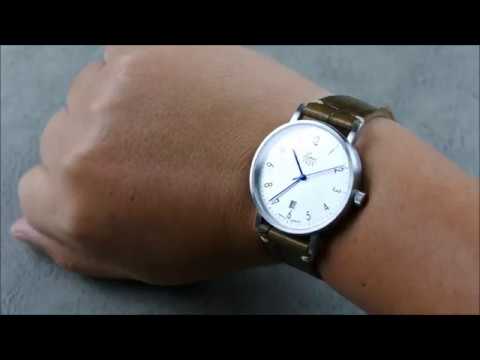 Немецкие классические наручные часы от компании LACO в стиле Bauhaus - LACO CLASSIC BERLIN 40 AUTOMATIC 861861
