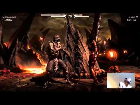 Tanya vs Reptile Pyromancer Brutality