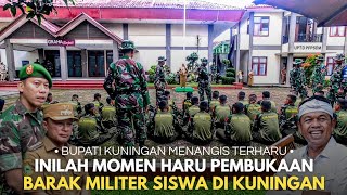 Download lagu Momen Pembukaan Barak Militer Siswa yang Bikin Haru di Kuningan Jawa Barat | KDM Wajib Kesini !! mp3