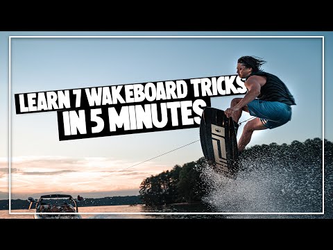 Learn 7 Wakeboard Tricks in 5 Minutes!