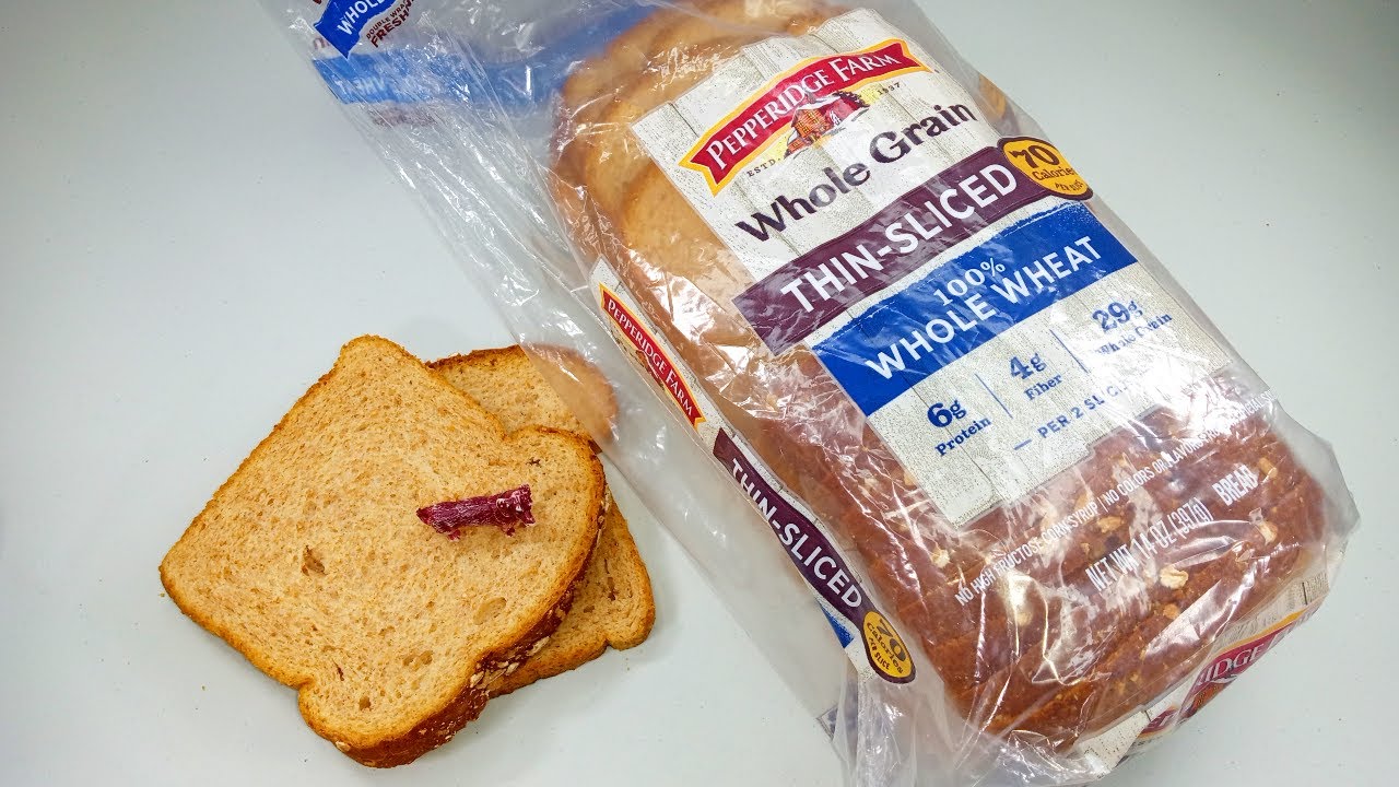 Unboxin Doxin - Pepperidge Farm Whole Grain Thin-Sliced 100% Whole Wheat Bread
