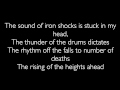 Iron - Woodkid w/ lyrics 