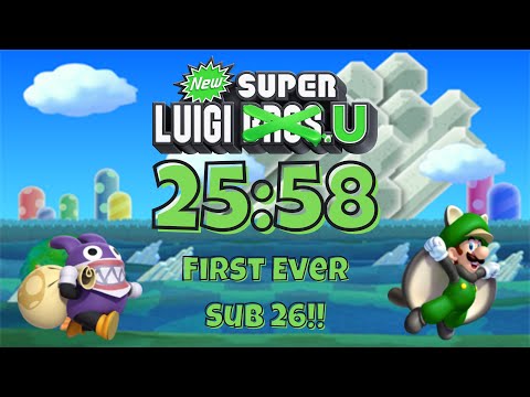 New Super Luigi U - Any% in 25:58 *Former WR*