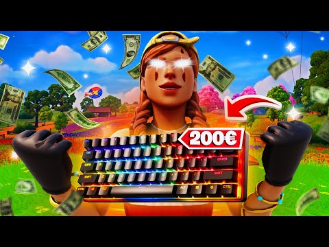 ICH teste die *BELIEBTESTE* TASTATUR für Fortnite (apex pro mini)