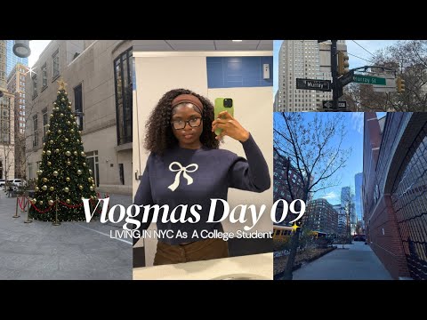 VLOGMAS DAY 9: Day In The Life Of A College Student