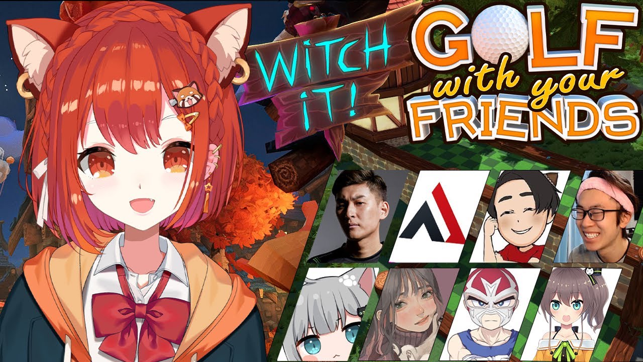 【 ゴルフ | witch it】関ファンド打ち上げ 【w/関優太・AlphaAzur・なちょ・らむ・れんじろう・まるーん・ファン太・夏色まつり】
