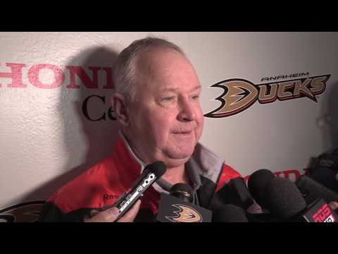 Randy Carlyle on Travis Moen