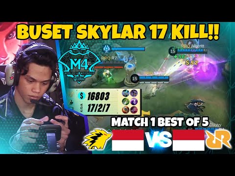WHAT IS THIS SKYLAR? BETRIX GOT 17 KILLS, THIS IS CRAZY!! RRQ VS ONIC MATCH 1 BO 5