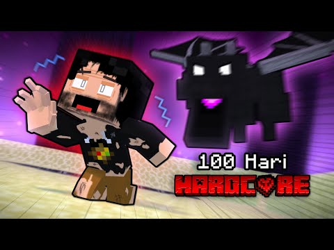 Kisah 100 Hari HARDCORE yang GAGAL!!! 😡- Animasi Minecraft Indonesia