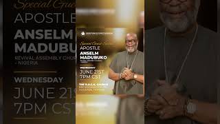 Apostle Anselm Madubuko from Revival Assembly