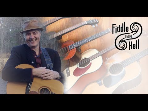 Fiddle Hell Online Jam #13 May 24 2020: Jerry Bryant (guitar, uke, bones) & Fran Goodwin - Songs!