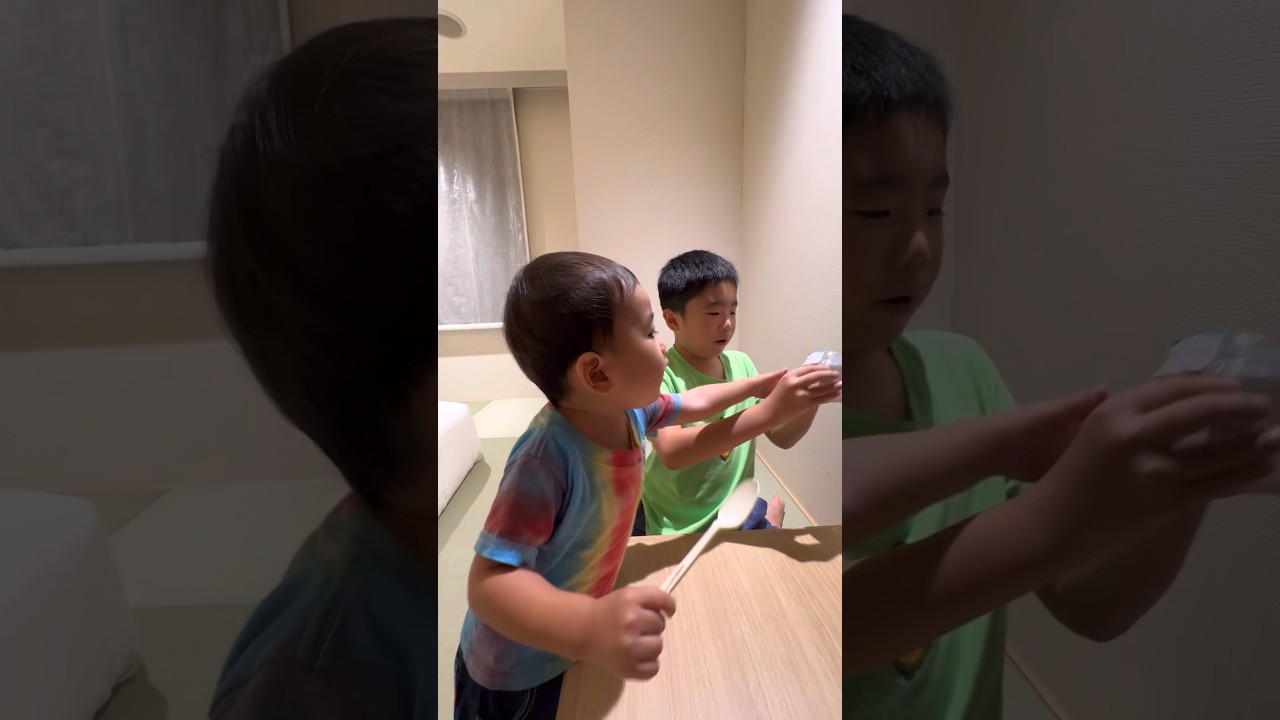 透明プリンを取り合う兄弟の結末