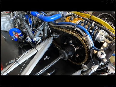 Chains and Sprockets for motorcycle powered race cars