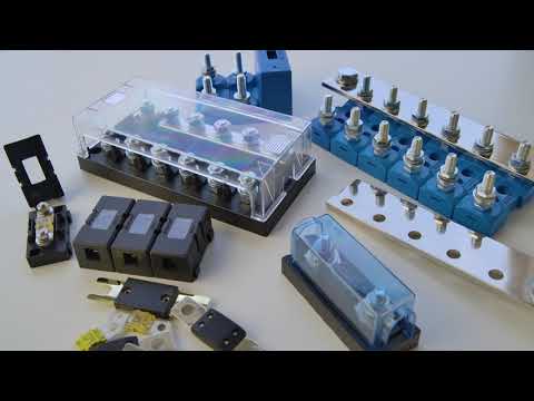 MIDI, MEGA and ANL Fuse Holders from Victron Energy Modular busbar MIDI, MEGA and ANL Fuse Holders from Victron Energy Modular busbar