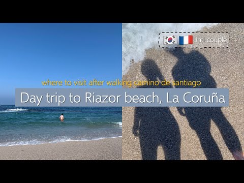 Day trip to Riazor beach! / intl couple vlog