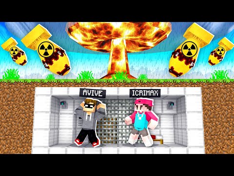 ATOMBOMBE vs SICHERSTER BUNKER in Minecraft! (mit iCrimax)